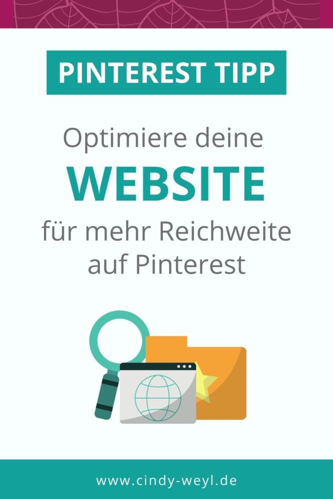 Pinterest Marketing Website optimieren
